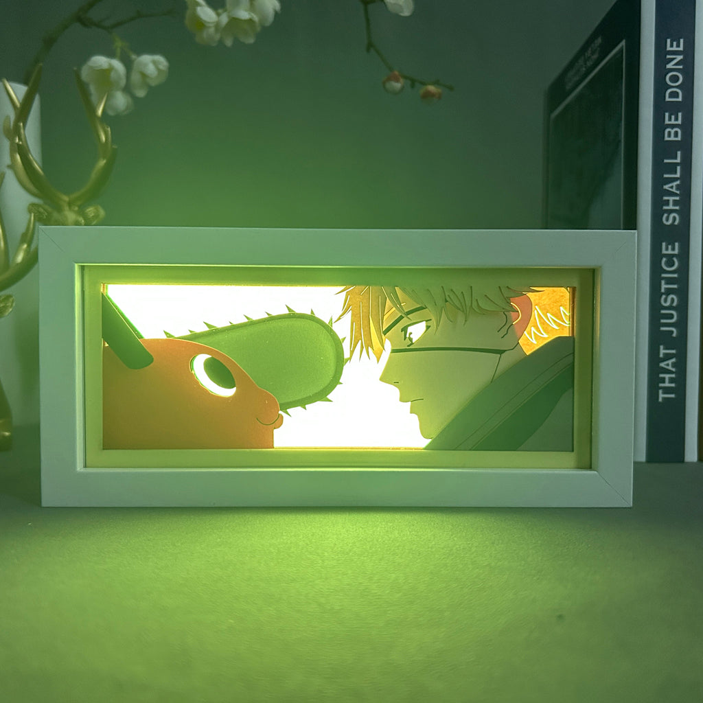 Anime Light Box: Denji Inspired | Chainsaw Man Anime Gifts