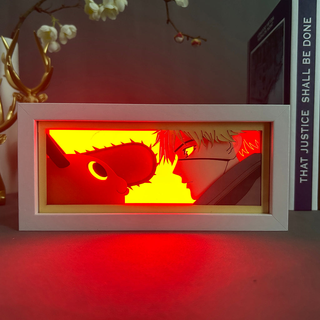Anime Light Box: Denji Inspired | Chainsaw Man Anime Gifts