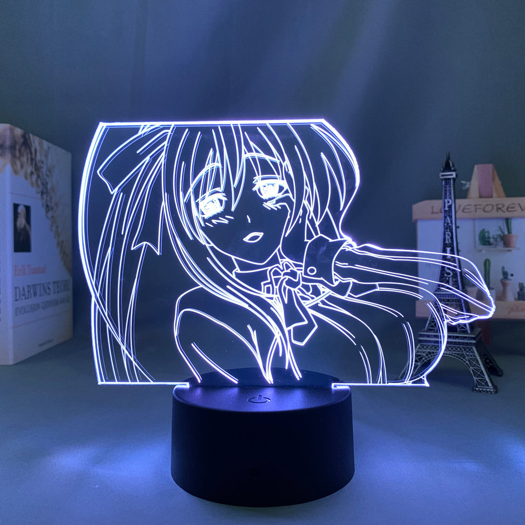 Anime Lamp: Akeno Himejima Night Light | Highschool DxD Anime Gifts