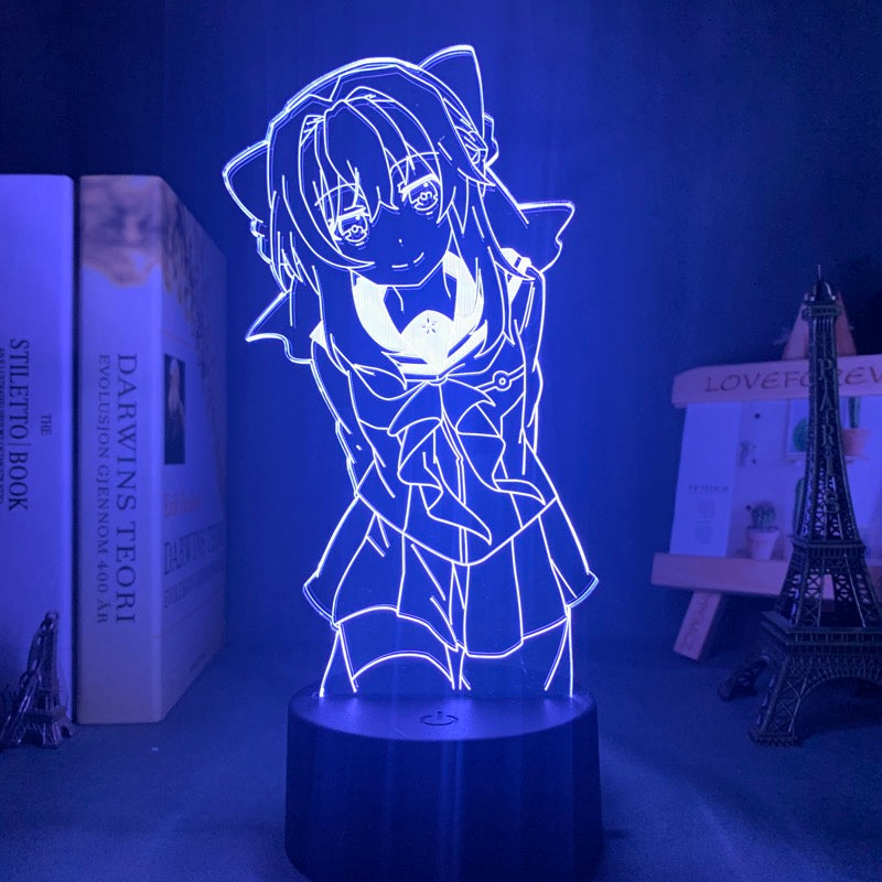 Anime Lamp: Shinoa Hiragi Inspired Night Light | Seraph of the End Anime Gifts