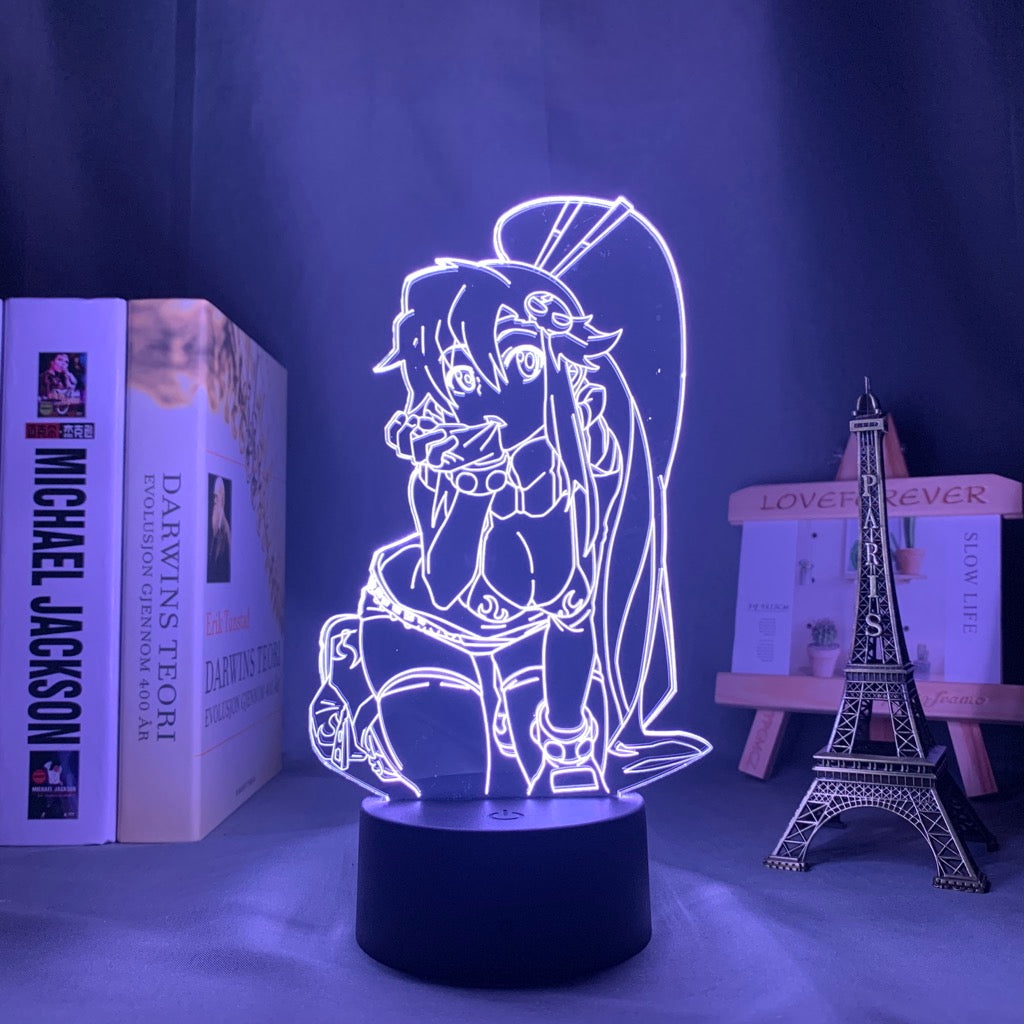 Anime Lamp: Yoko Littner Inspired Night Light | Gurren Lagann Anime Gifts