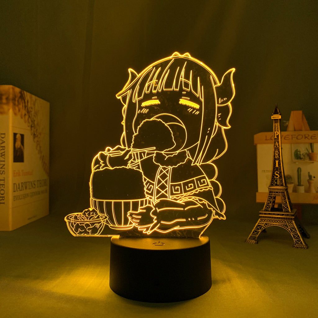 Anime Lamp: Kanna Kamui Night Light | Miss Kobayashi's Dragon Maid Anime Gifts