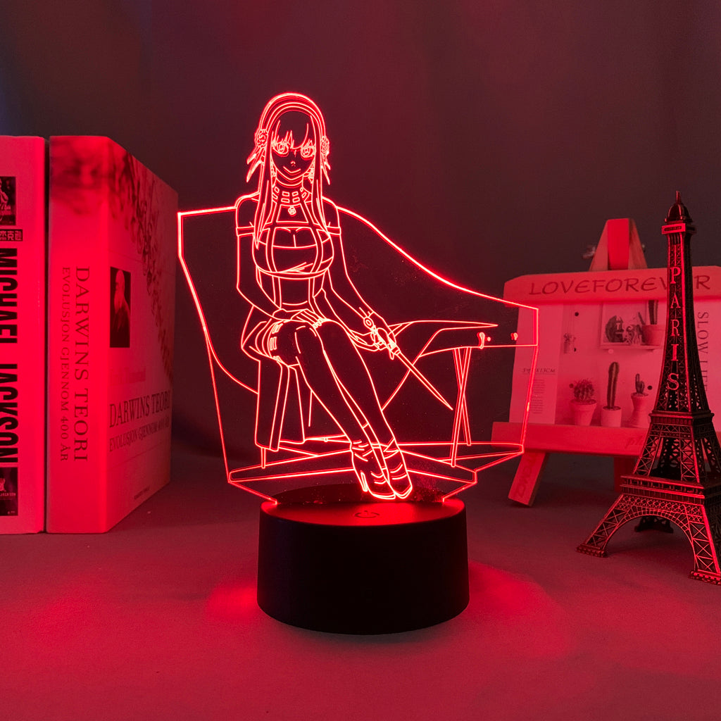 Anime Lamp: Yor Forger Inspired Night Light | Spy x Family Anime Gifts