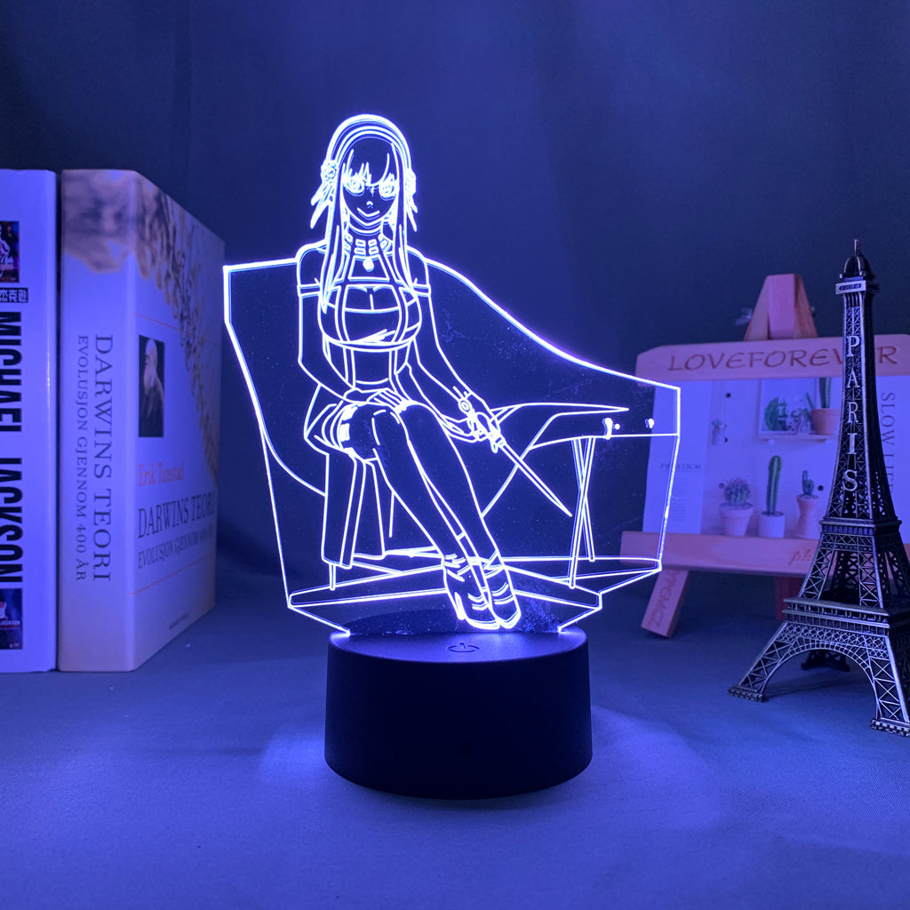 Anime Lamp: Yor Forger Inspired Night Light | Spy x Family Anime Gifts