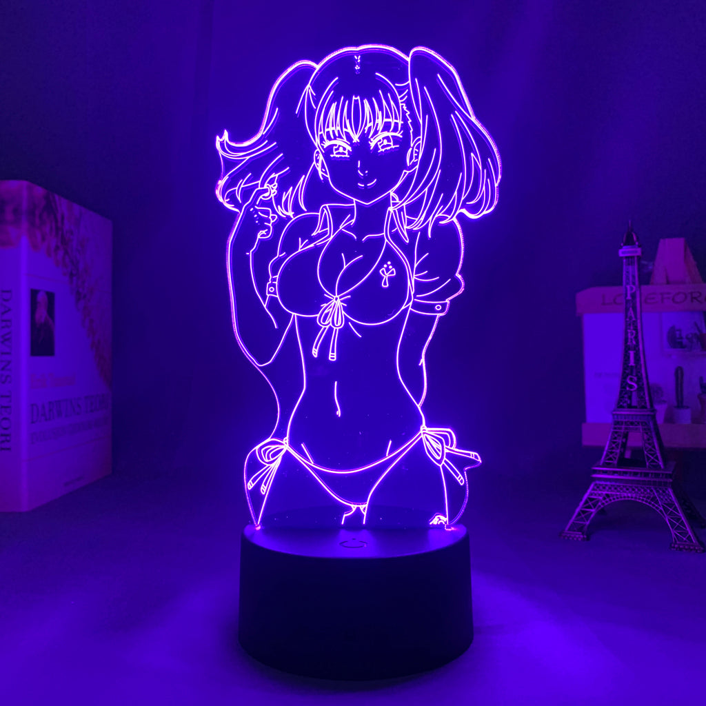Anime Lamp: Diane Inspired Night Light | The Seven Deadly Sins Anime Gifts