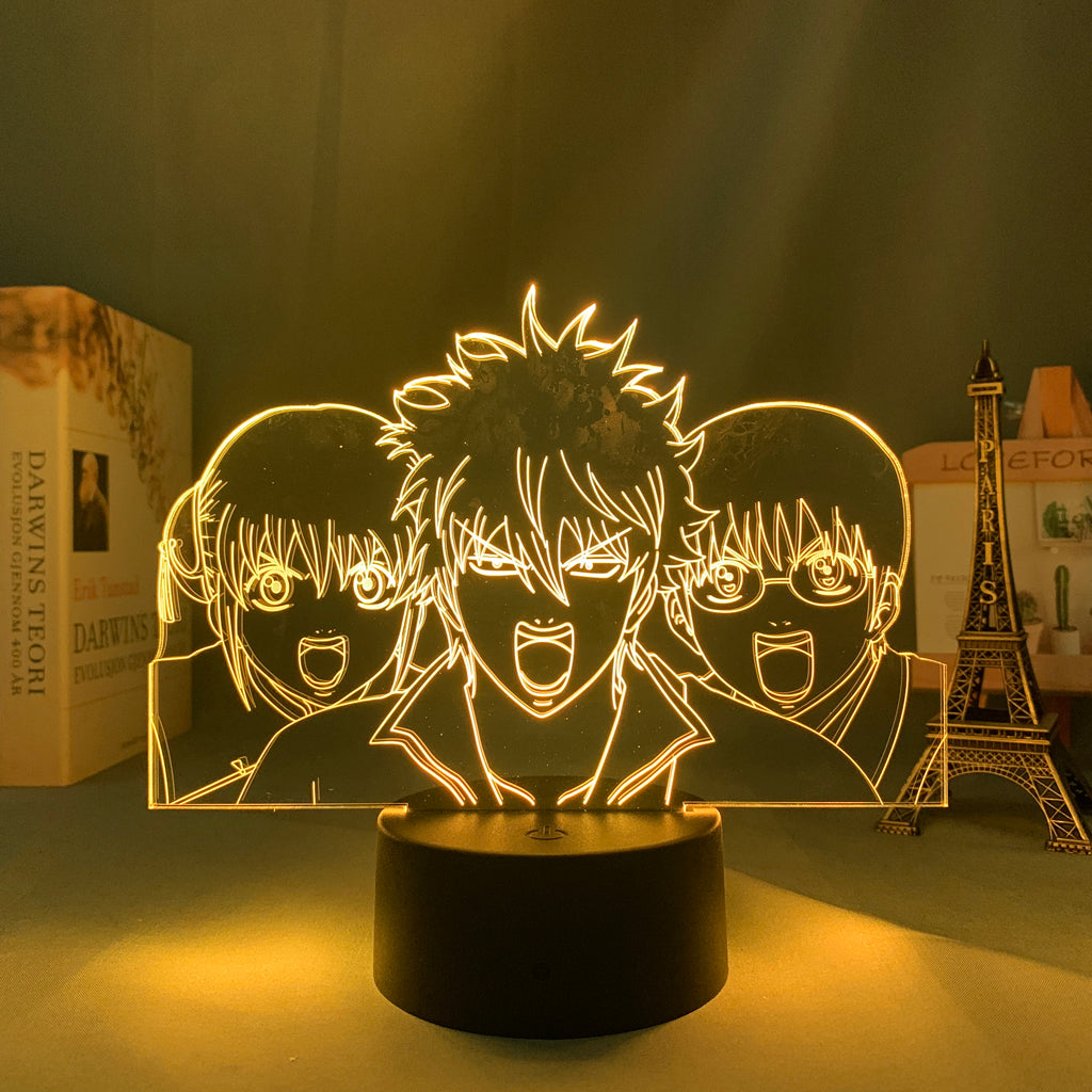 Anime Lamp: Gintoki, Kagura, Shinpachi | Gintama