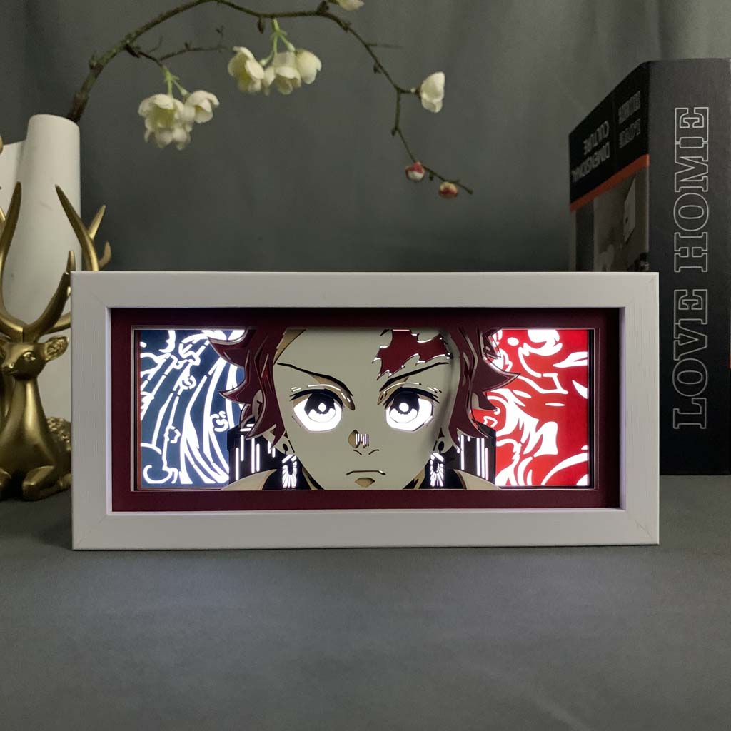Anime Light Box: Tanjiro Kamado Inspired | Demon Slayer Anime Gifts