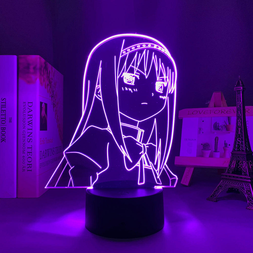 Anime Lamp: Homura Akemi | Puella Magi Madoka Magica