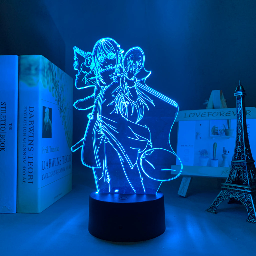 Anime Lamp: Rimuru Tempest Inspired Night Light | Reincarnated As A Slime Anime Gifts