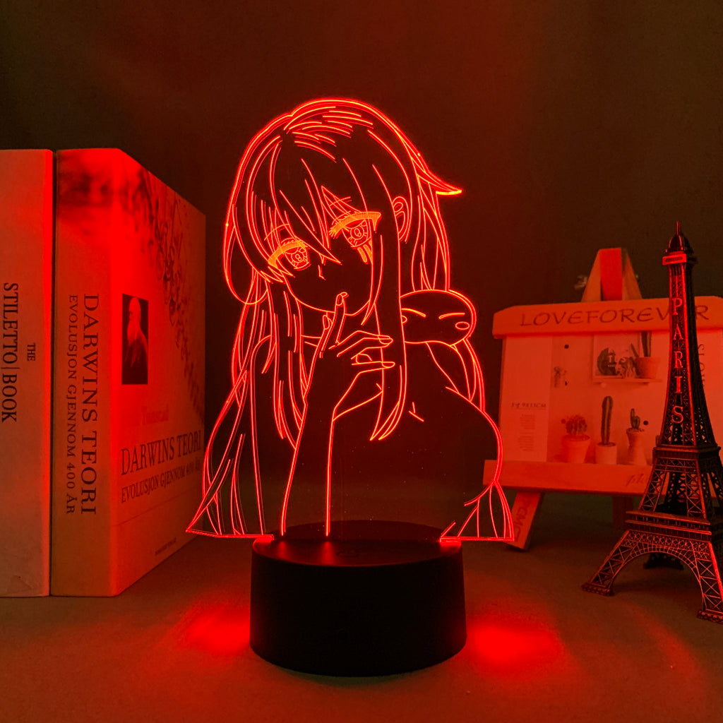 Anime Lamp: Shizue Izawa Inspired Night Light | Reincarnated As A Slime Anime Gifts