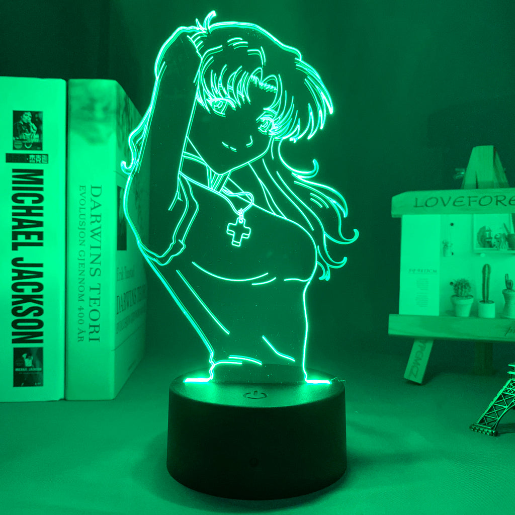 Anime Lamp: Misato Katsuragi | Neon Genesis Evangelion
