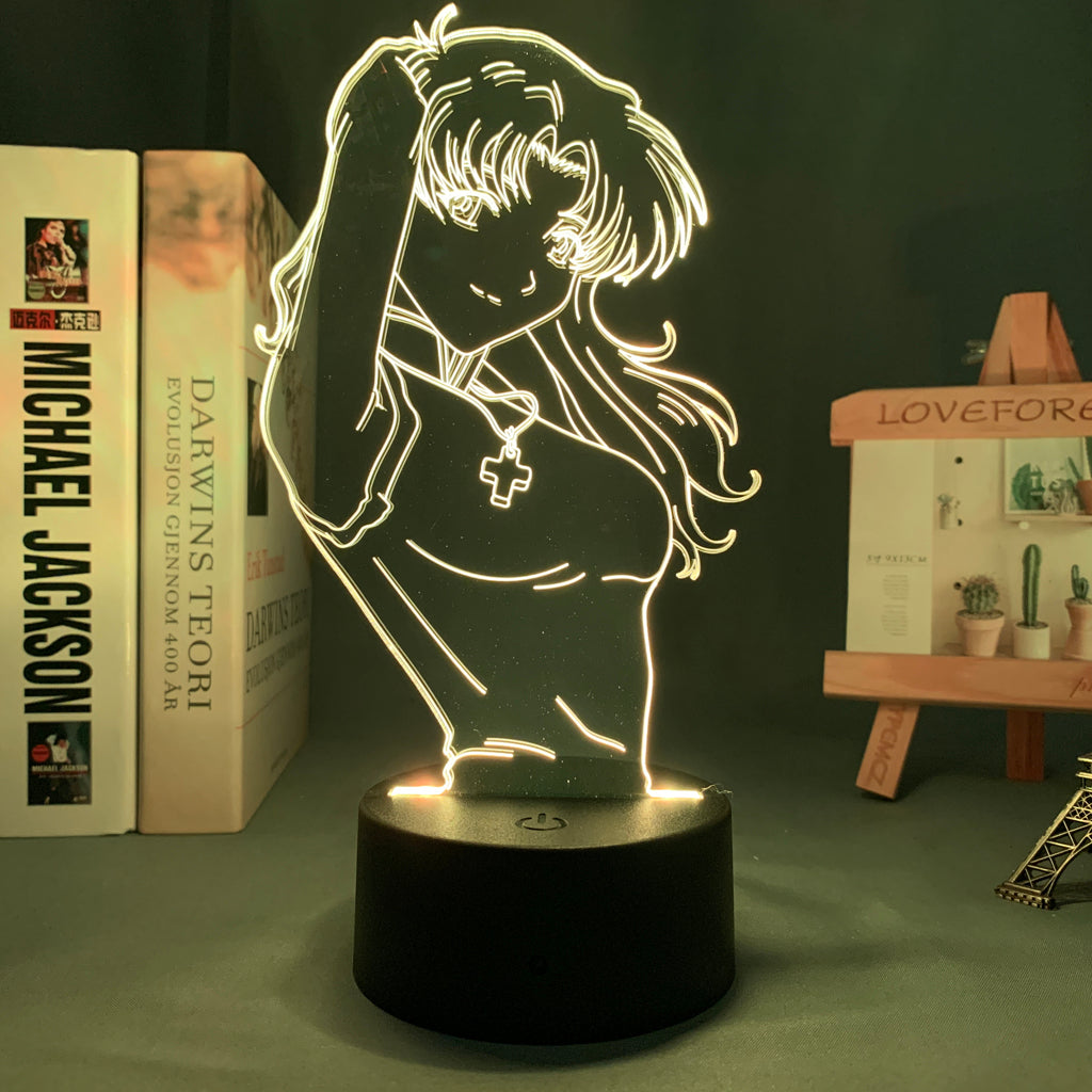 Anime Lamp: Misato Katsuragi | Neon Genesis Evangelion