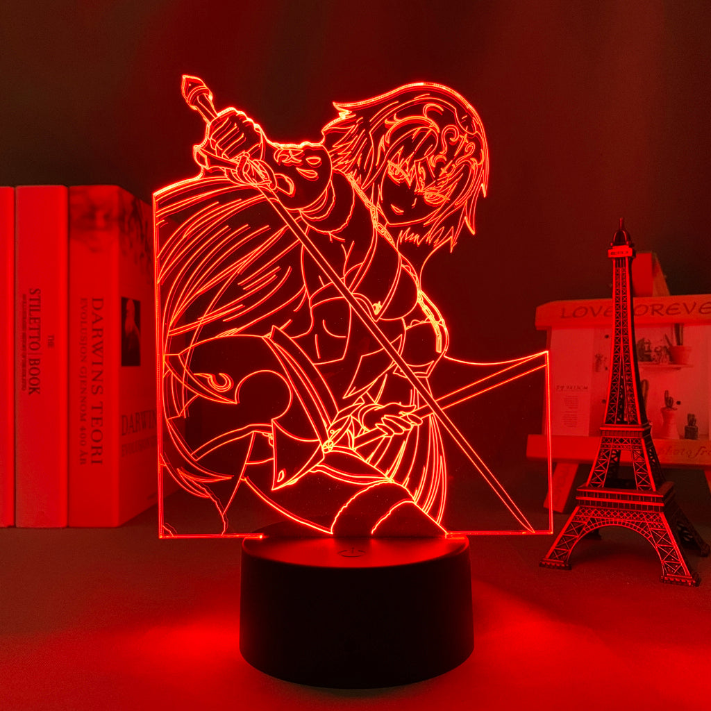 Anime Lamp: Jeanne d'Arc Inspired Night Light | Fate Series Anime Gifts