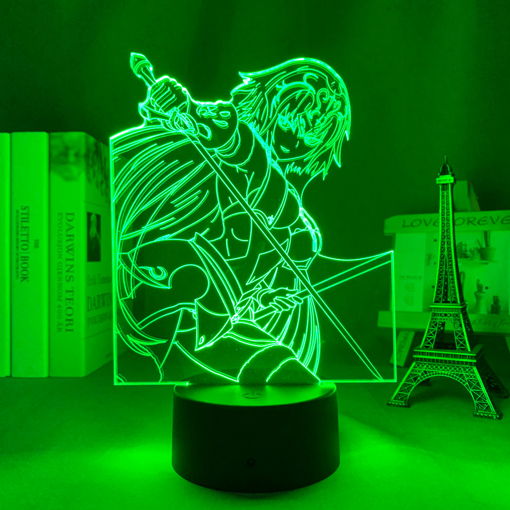 Anime Lamp: Jeanne d'Arc Inspired Night Light | Fate Series Anime Gifts