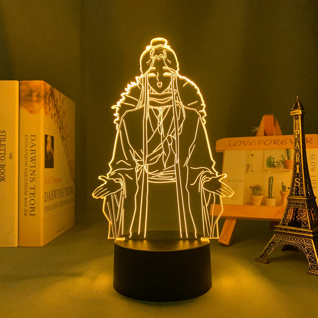 Anime Lamp: Xie Lian Inspired Night Light | Tian Guan Ci Fu Anime Gifts