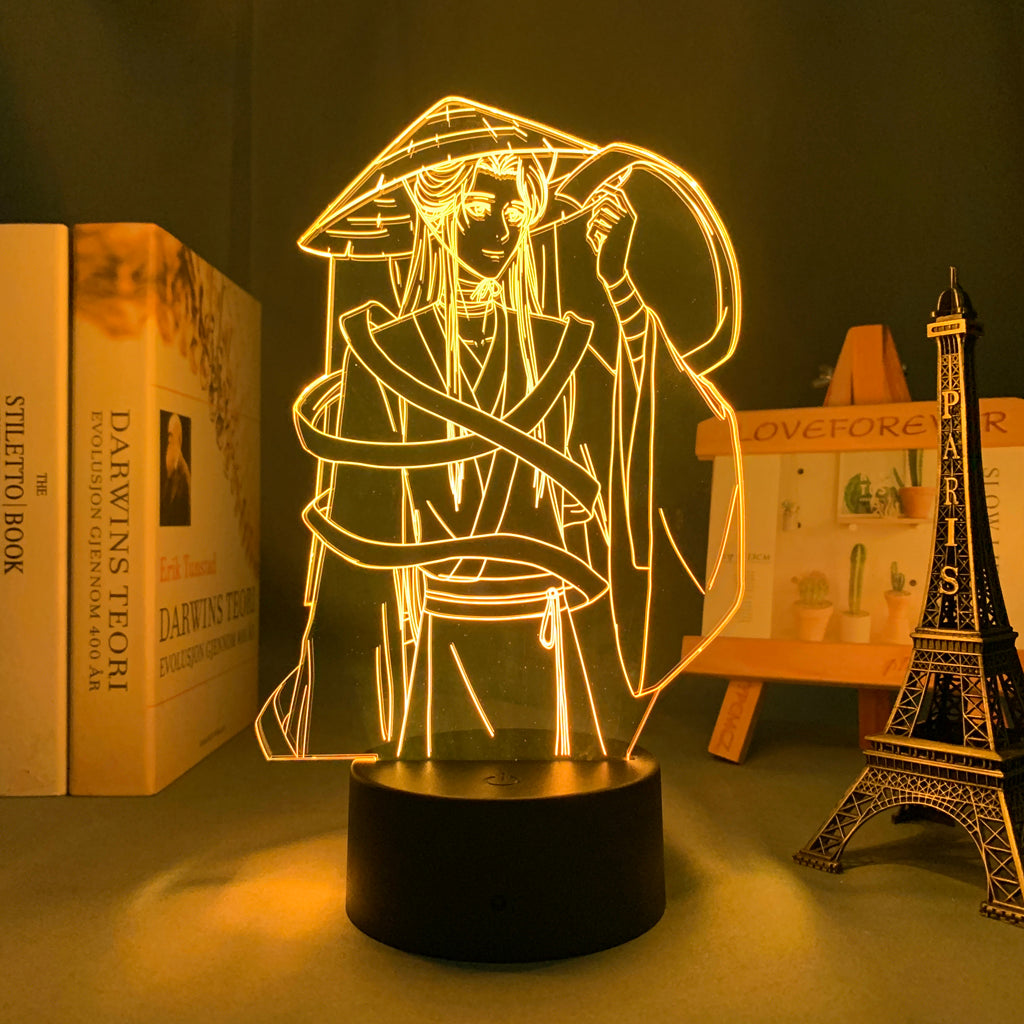 Anime Lamp: Xie Lian Inspired Night Light | Tian Guan Ci Fu Anime Gifts