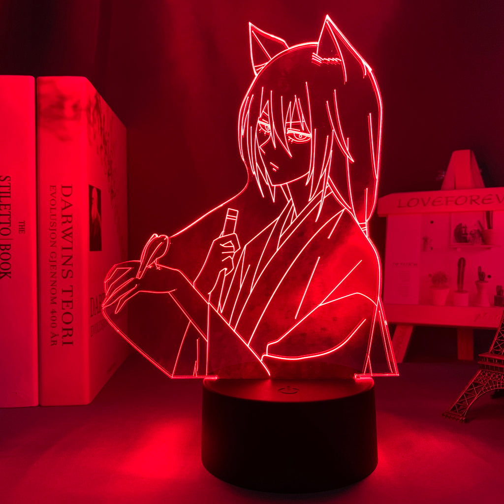 Anime Lamp: Tomoe Inspired Night Light | Kamisama Kiss Anime Gifts