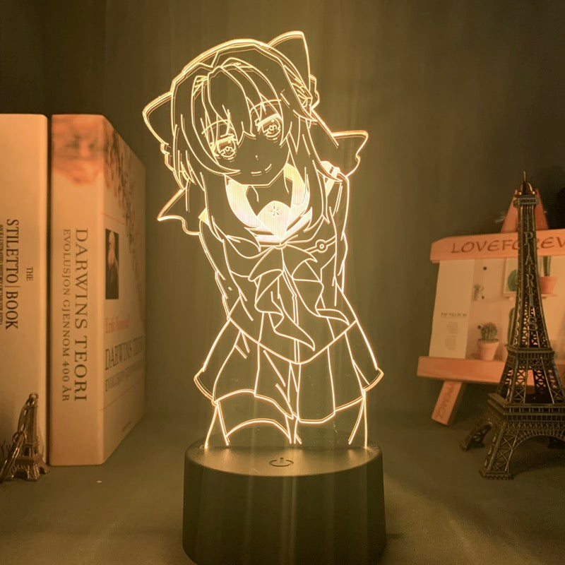 Anime Lamp: Shinoa Hiragi Inspired Night Light | Seraph of the End Anime Gifts