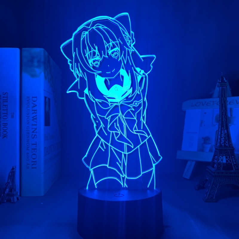 Anime Lamp: Shinoa Hiragi Inspired Night Light | Seraph of the End Anime Gifts