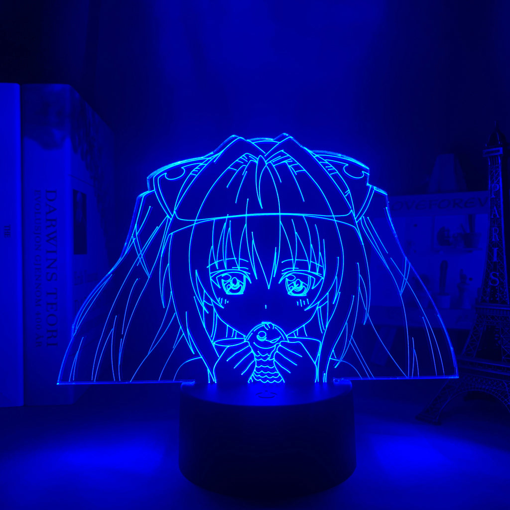 Anime Lamp: Yami Inspired Night Light | To Love Ru Anime Gifts