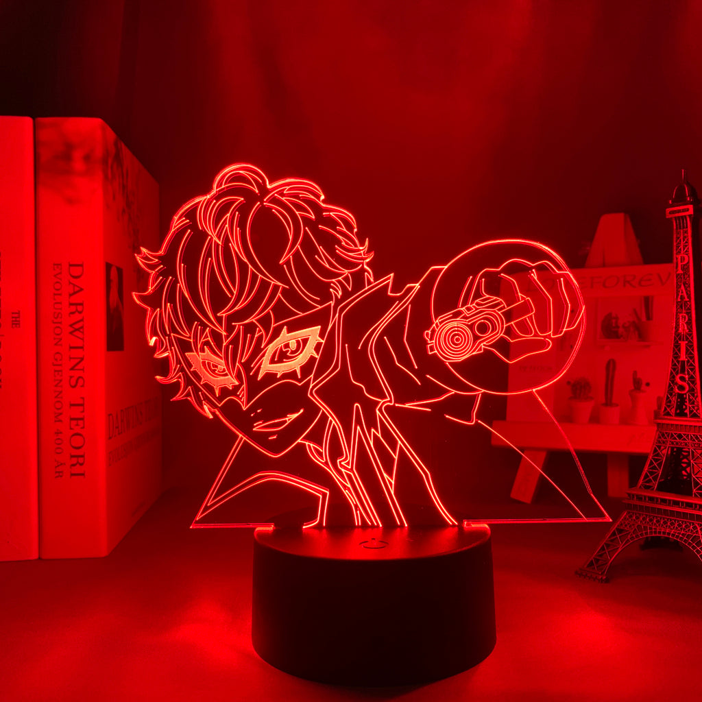 Anime Lamp: Joker Inspired Night Light | Persona 5 Anime Gifts