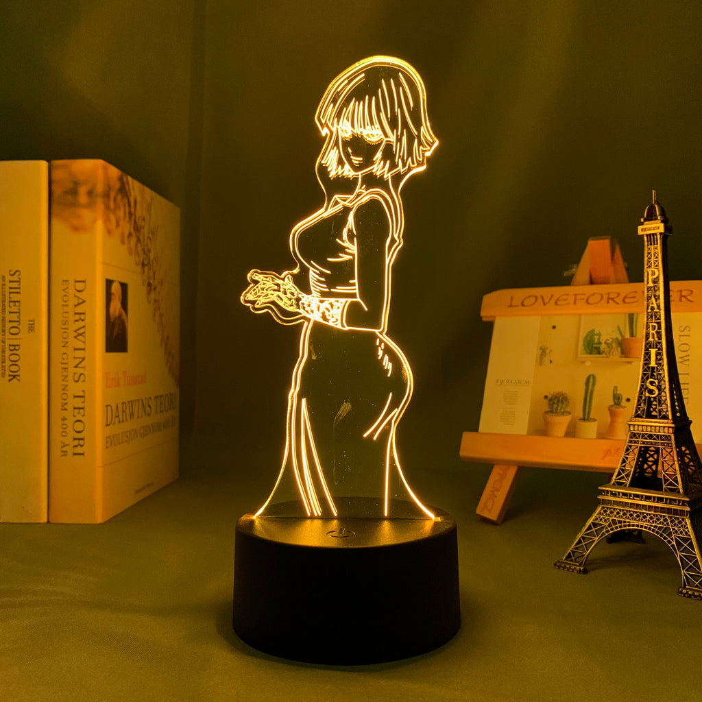 Anime Lamp: Fubuki Inspired Night Light | One Punch Man Anime Gifts
