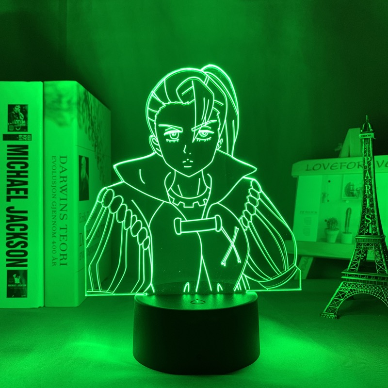 Anime Lamp: Jericho Inspired Night Light | The Seven Deadly Sins Anime Gifts