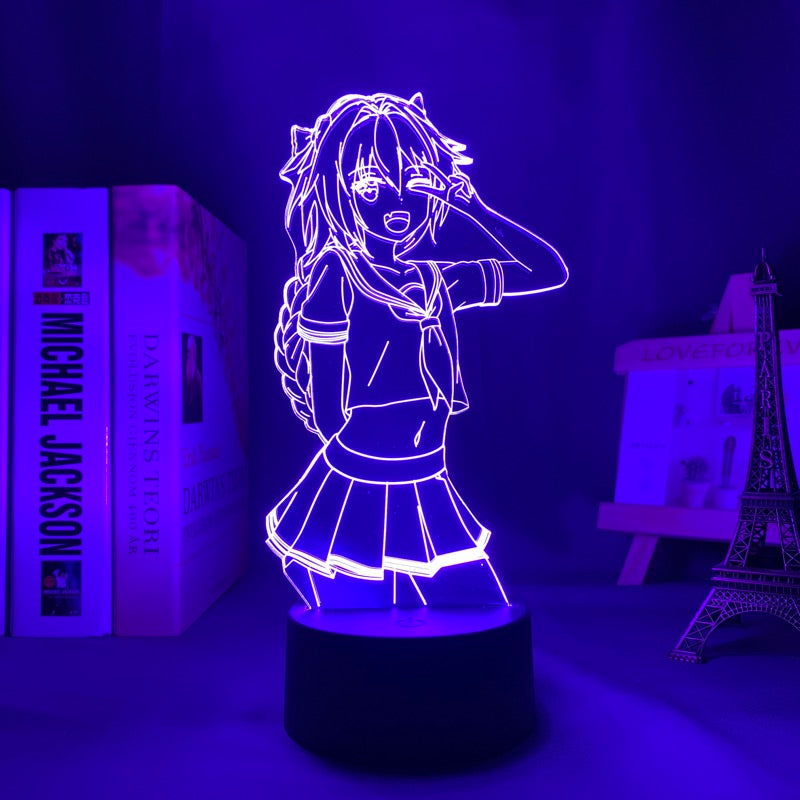 Anime Lamp: Astolfo Inspired Night Light | Fate Series Anime Gifts
