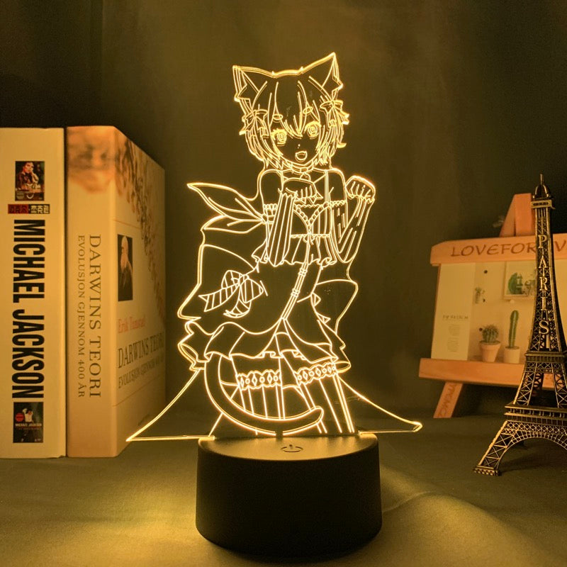 Anime Lamp: Felix Inspired Night Light | Re Zero Anime Gifts