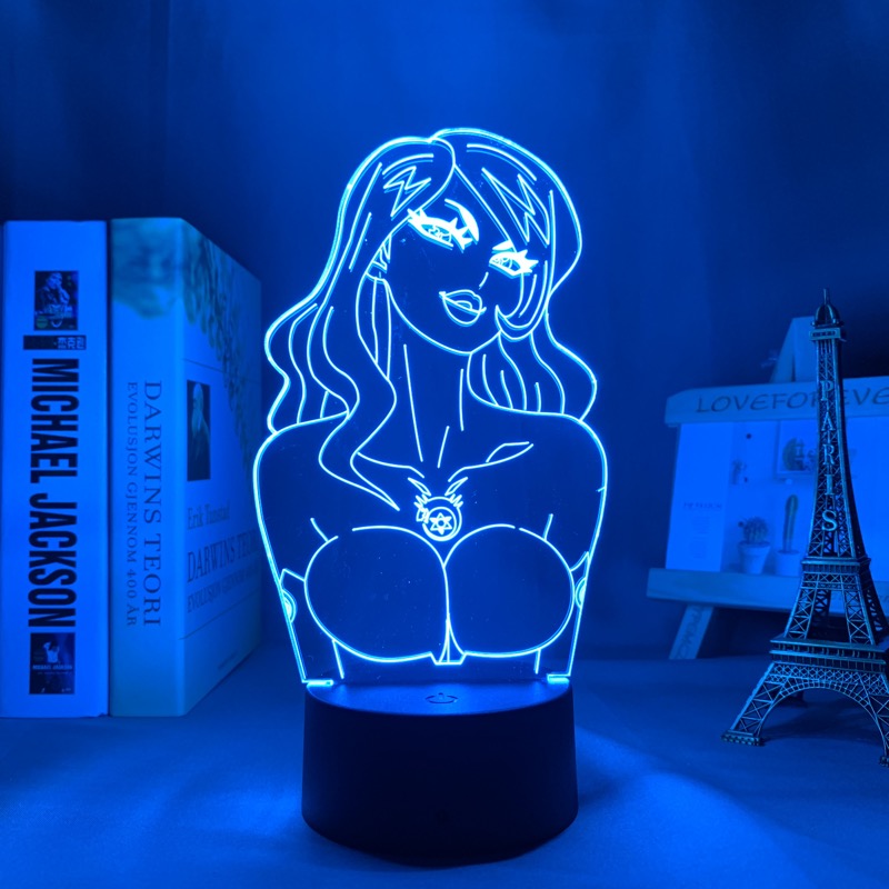 Anime Lamp: Lust | Fullmetal Alchemist
