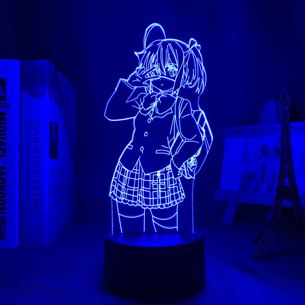 Anime Lamp: Rikka Inspired Night Light | Love, Chunibyo & Other Delusions! Anime Gifts