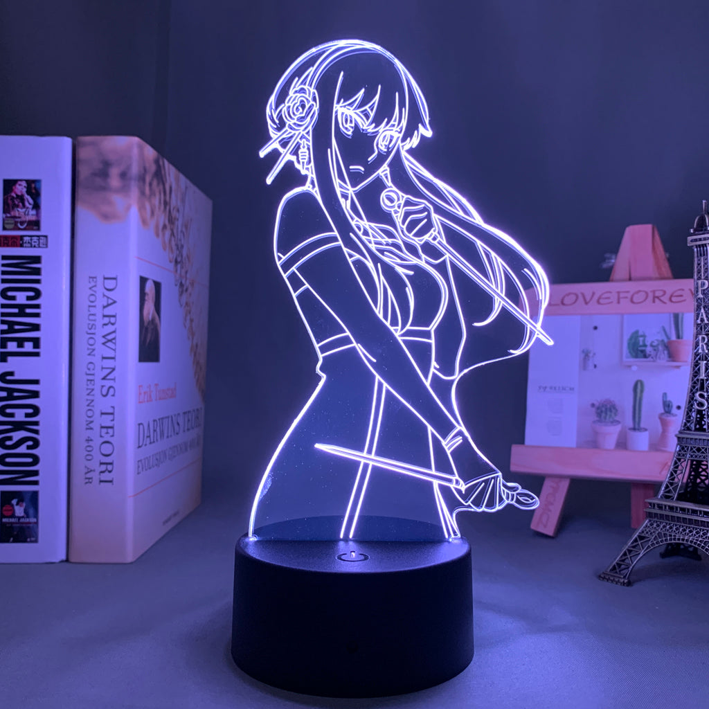 Anime Lamp: Yor Forger Inspired Night Light | Spy x Family Anime Gifts