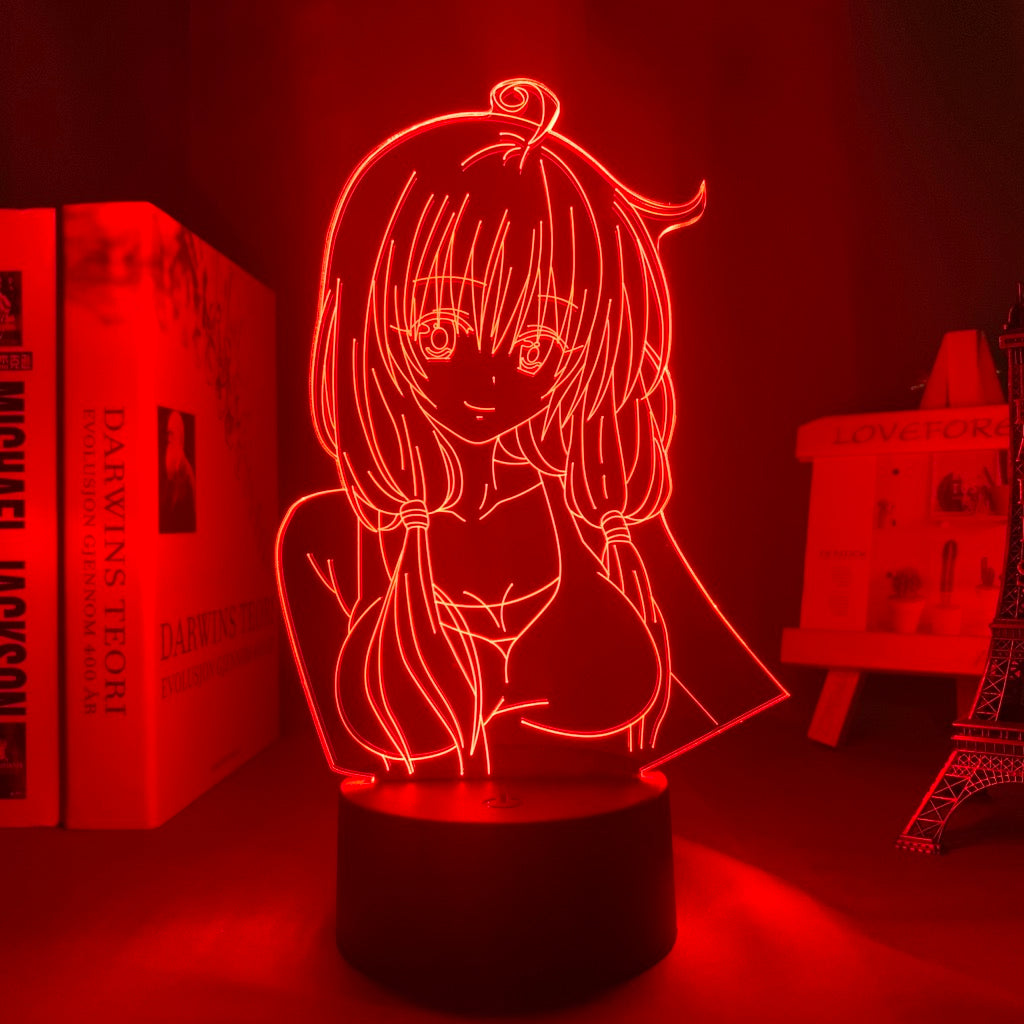 Anime Lamp: Lala Satalin Deviluke Inspired Night Light | To Love Ru Anime Gifts