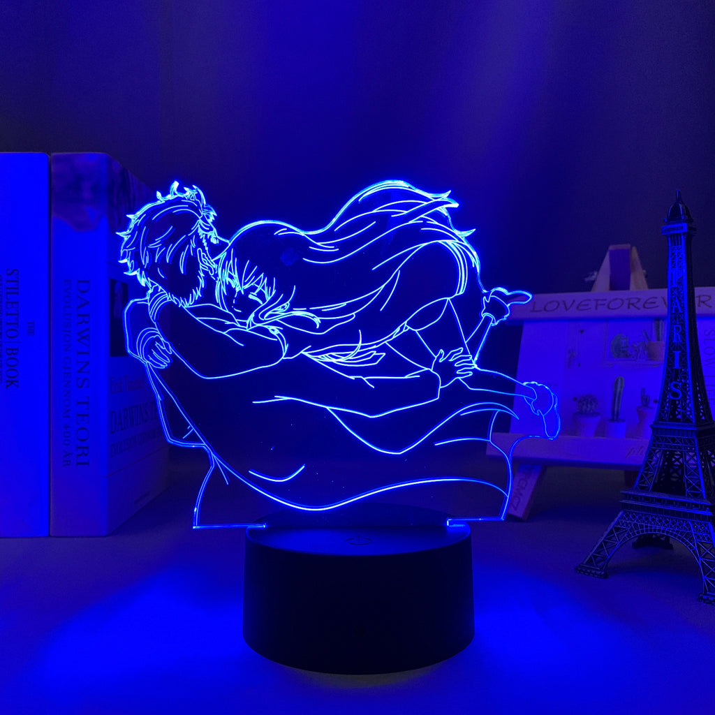 Anime Lamp: Rintaro Okabe & Kurisu Makise Inspired Night Light | Steins;Gate Anime Gifts