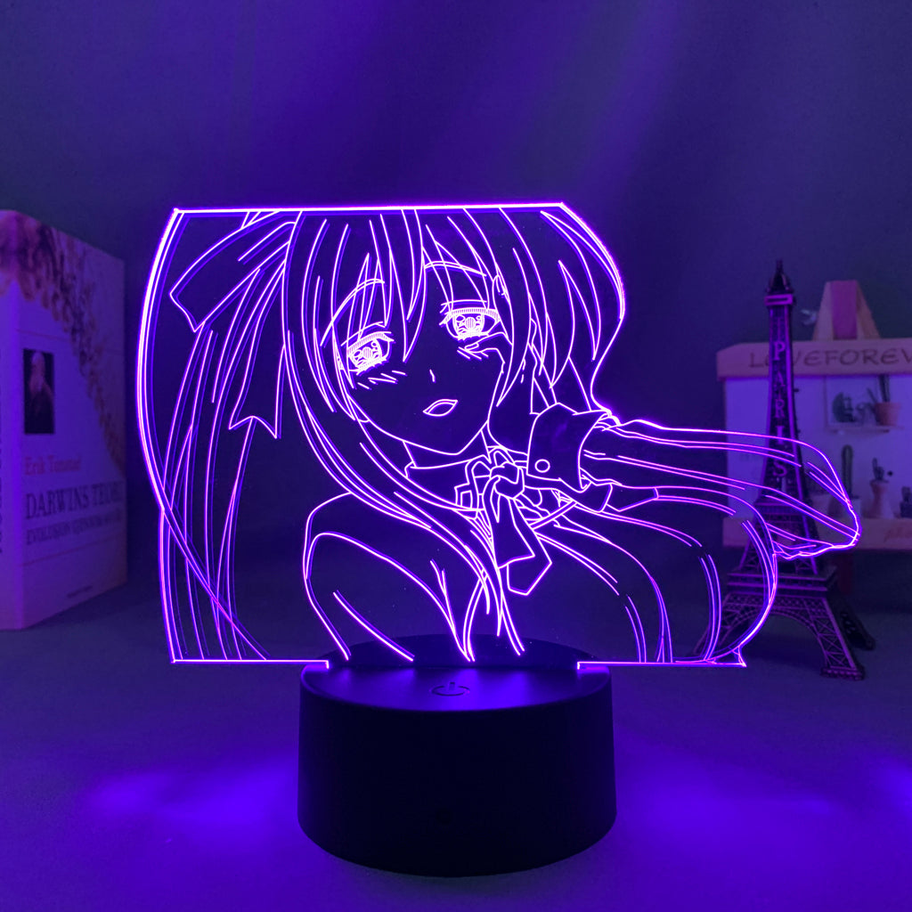 Anime Lamp: Akeno Himejima Night Light | Highschool DxD Anime Gifts