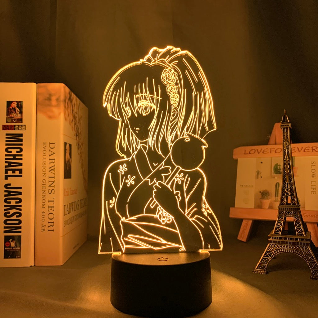 Anime Lamp: Momo Belia Deviluke Inspired Night Light | To Love Ru Anime Gifts