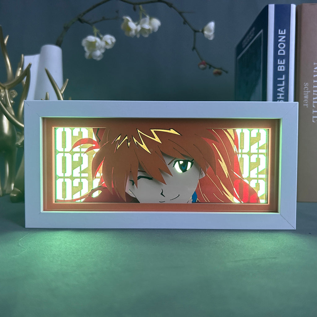Anime Light Box: Asuka Langley Soryu | Neon Genesis Evangelion Anime Gifts