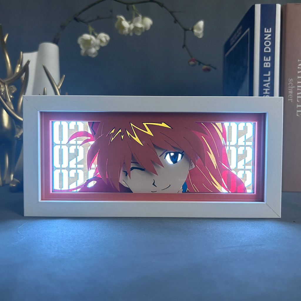 Anime Light Box: Asuka Langley Soryu | Neon Genesis Evangelion Anime Gifts