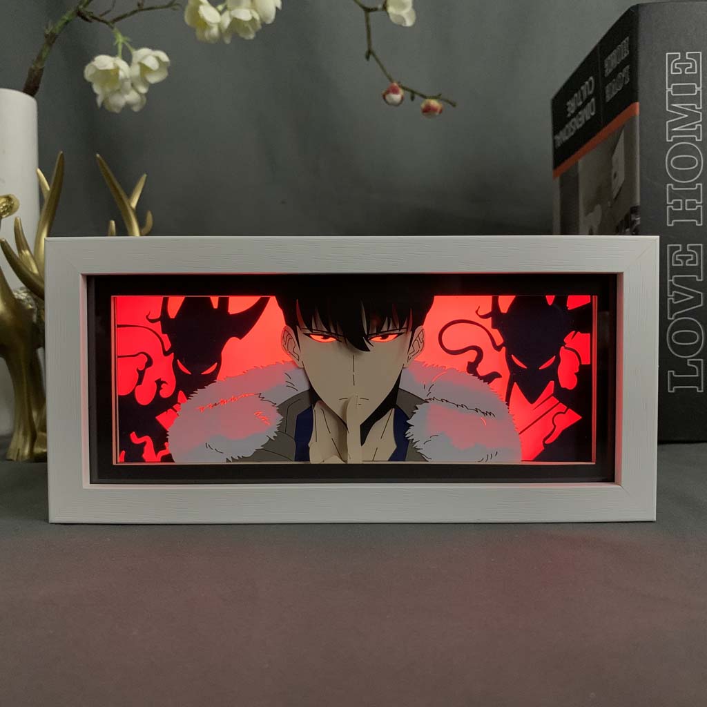 Anime Light Box: Sung Jinwoo Inspired | Solo Levelling Anime Gifts