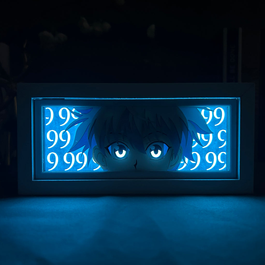Anime Light Box: Killua Inspired | Hunter x Hunter Anime Gifts