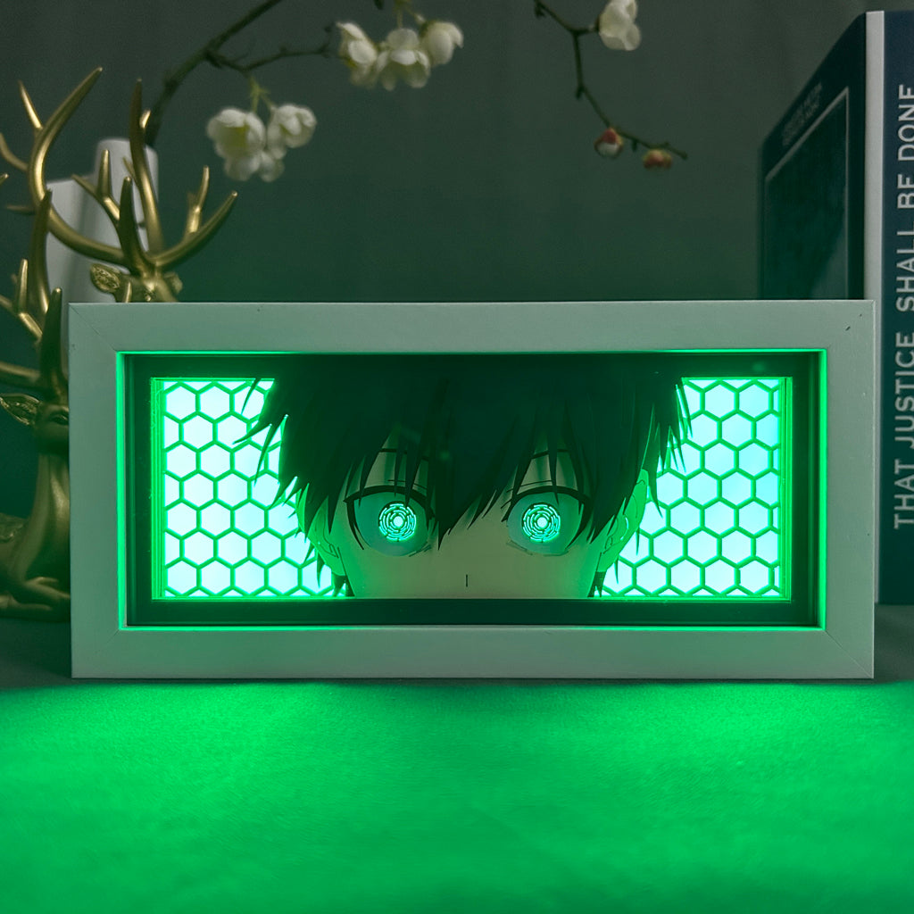 Anime Light Box: Isagi Inspired | Blue Lock Anime Gifts