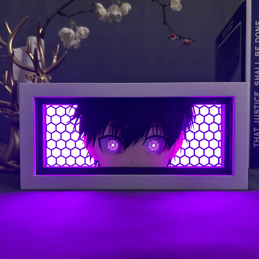 Anime Light Box: Isagi Inspired | Blue Lock Anime Gifts