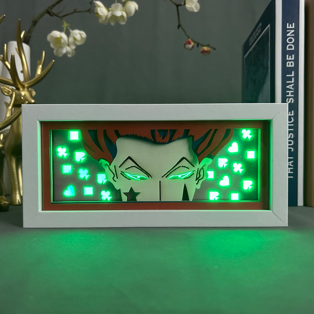 Anime Light Box: Hisoka Inspired | Hunter x Hunter Anime Gifts