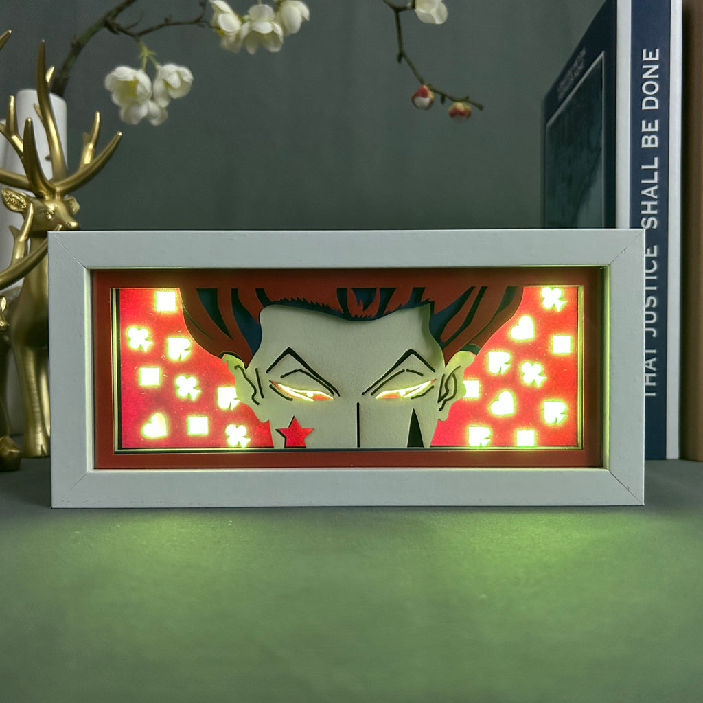 Anime Light Box: Hisoka Inspired | Hunter x Hunter Anime Gifts