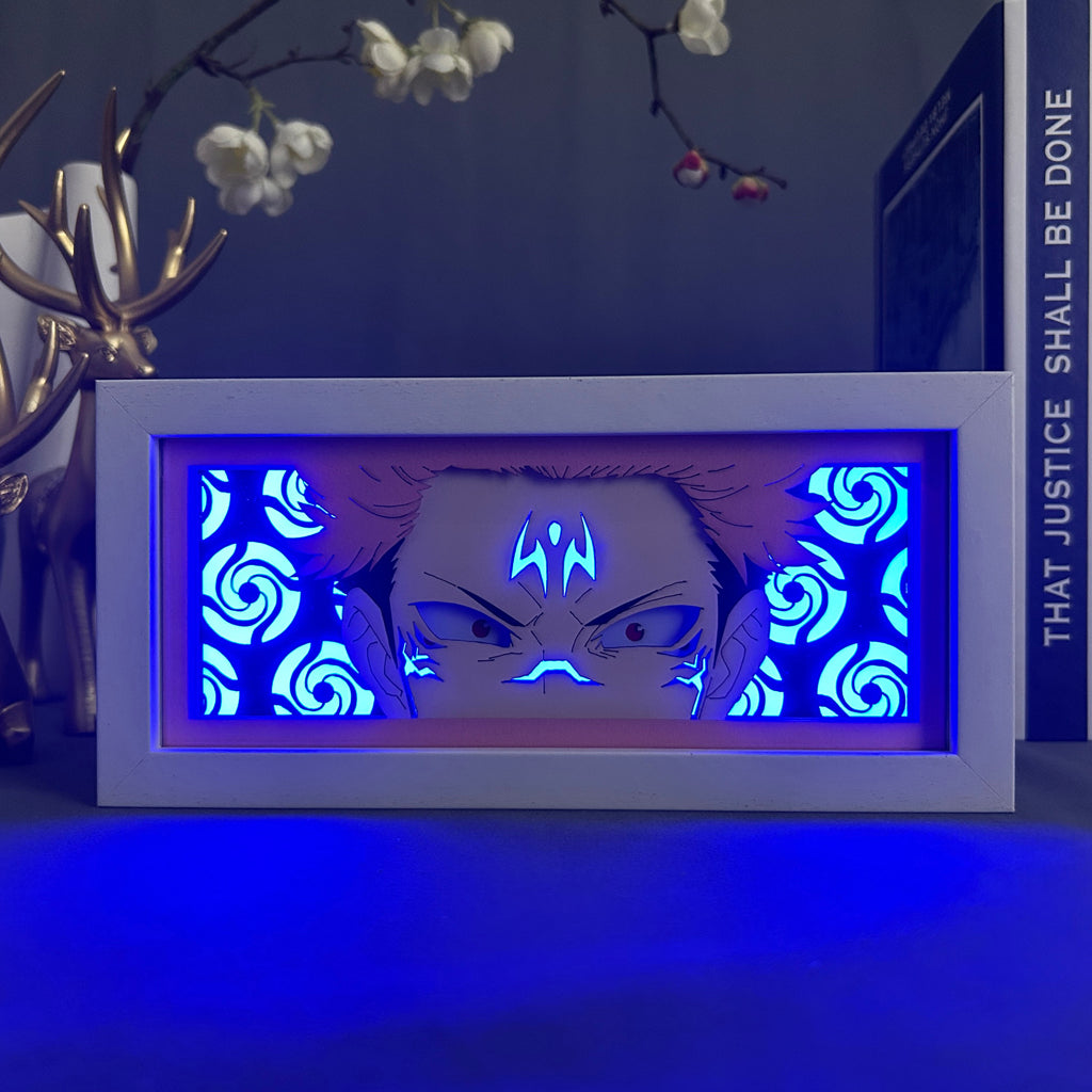 Anime Light Box: Sukuna Inspired | Jujutsu Kaisen Anime Gifts