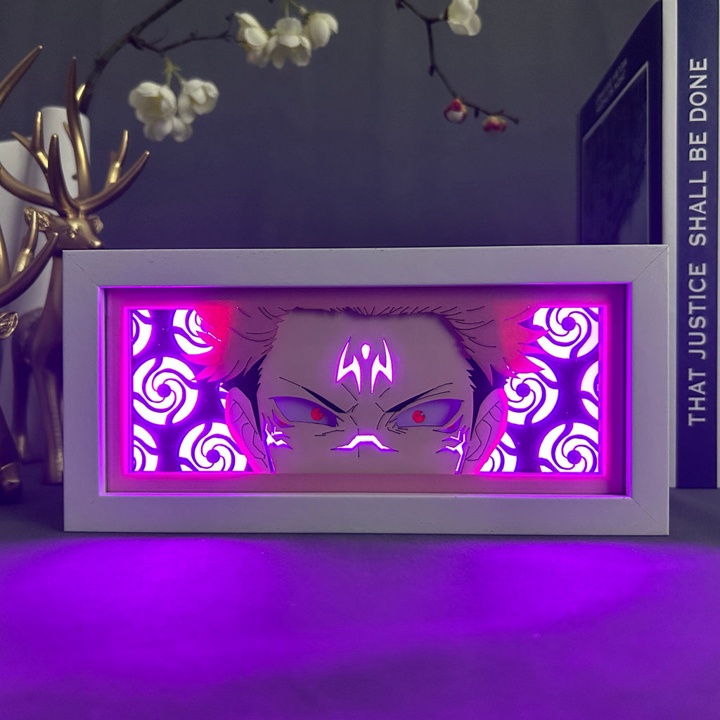 Anime Light Box: Sukuna Inspired | Jujutsu Kaisen Anime Gifts