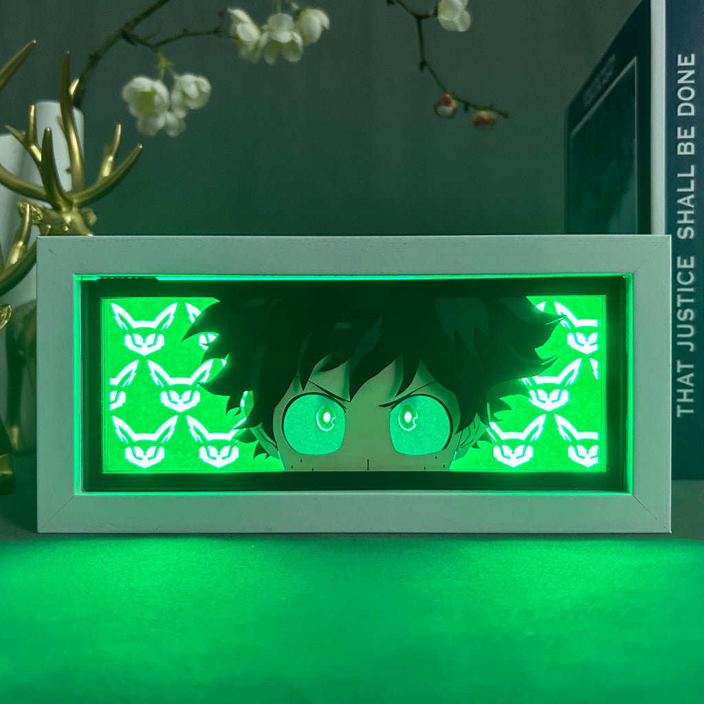 Anime Light Box: Deku Inspired | My Hero Academia Anime Gifts