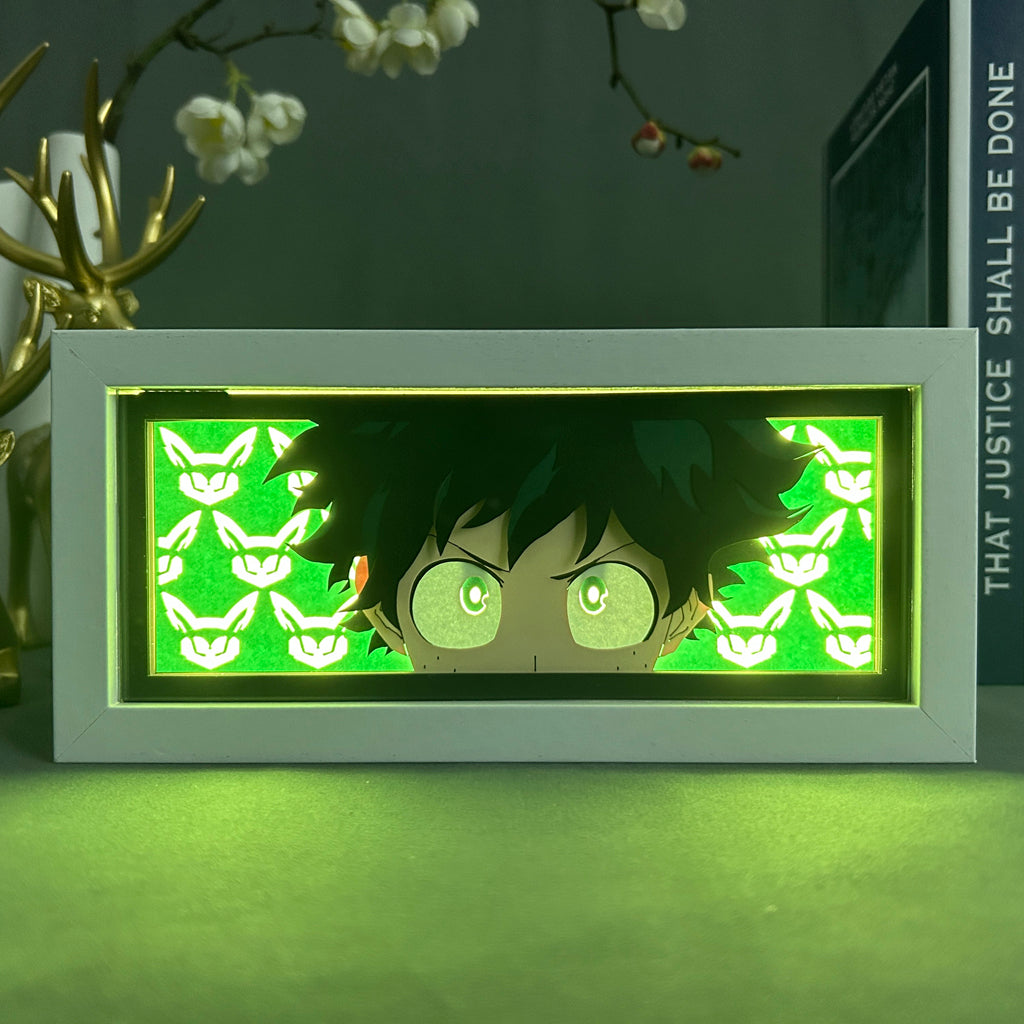 Anime Light Box: Deku Inspired | My Hero Academia Anime Gifts