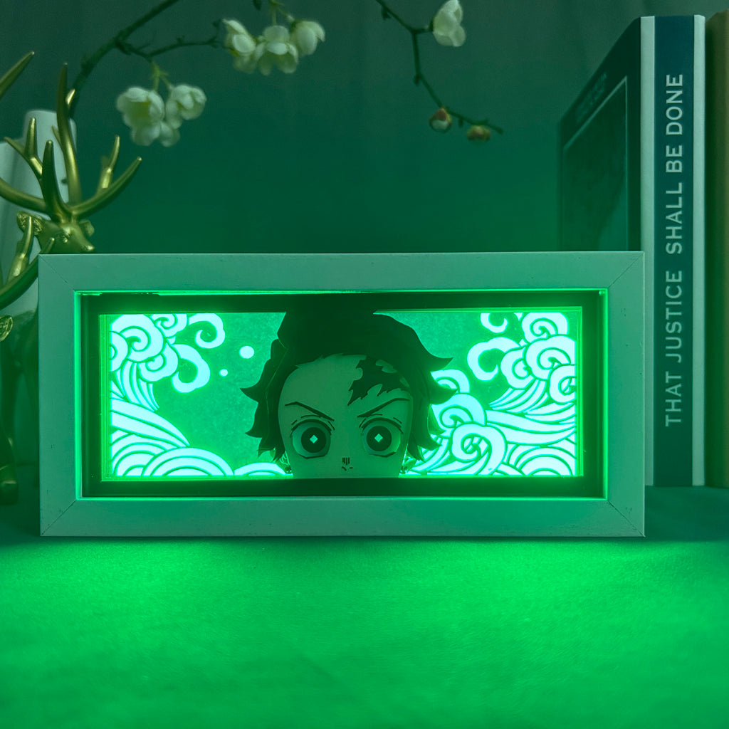 Anime Light Box: Tanjiro Kamado Inspired | Demon Slayer Anime Gifts
