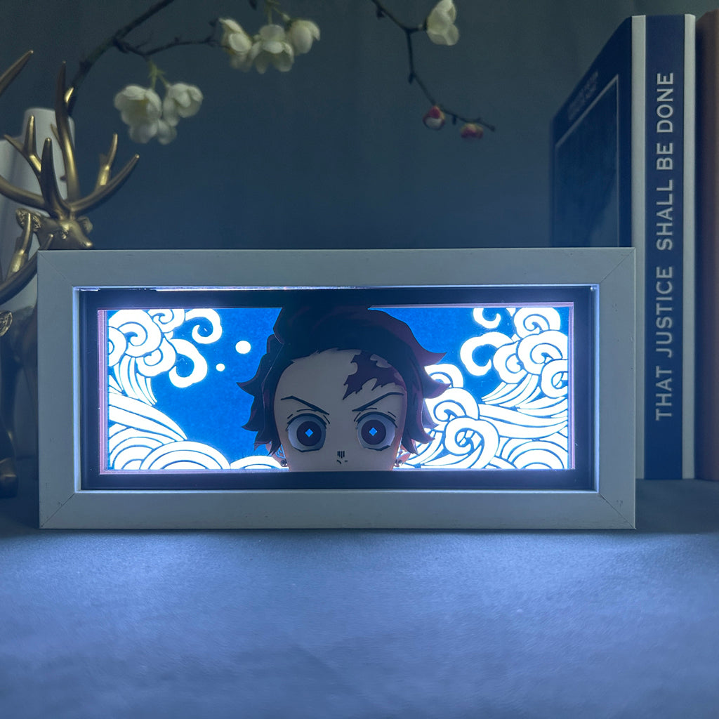 Anime Light Box: Tanjiro Kamado Inspired | Demon Slayer Anime Gifts